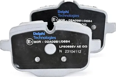 Produktbild von DELPHI Bremsbeläge Satz Hinten Bremsklötze für BMW 5 Limousine (G30, F90) LP5069EV