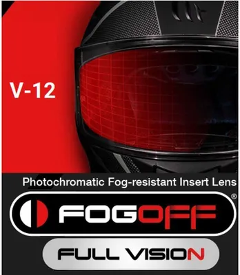 Image de Visière anti-buée Fog Off pour visière MT V-12