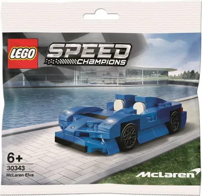 Zdjęcie produktu dla LEGO Speed Champions McLaren Elva, Zestaw do budowania, 6 lat(a), 86 szt.
