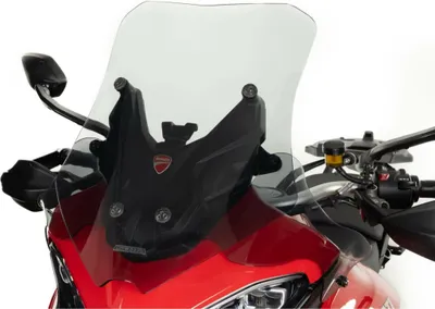 Produktbild von ISOTTA Mittel Windschild Leicht Rauch 530x435mm für DUCATI