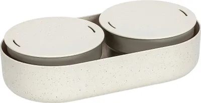 Zdjęcie produktu dla Miska do kiełkowania Plastia MICROGREENS + Regrow - kość słoniowa z fusami kawy