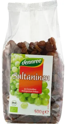 Produktbild von Sultaninen - geölt, getrocknet 500g
