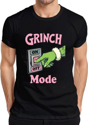 Produktbild von GRINCH Mode Weihnachtsmuffel Lustig Geschenk Weihnachten Humor Herren T-Shirt, Schwarz, XXL