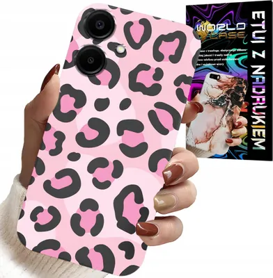 Image de Étui Pour Samsung Galaxy A06 5G - Rose Imprimé Léopard Motifs Féminins