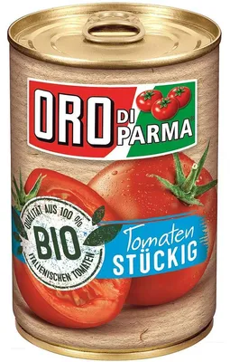 Zdjęcie produktu dla Hengstenberg Organic Oro di Parma grube pomidory w sosie 425ml