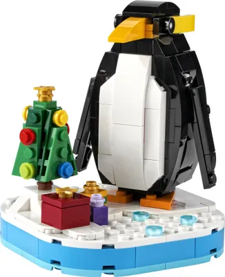 Produktbild von LEGO Iconic Weihnachtspinguin, Bausatz, 8 Jahr(e), Kunststoff, 244 Stück(e), 260 g