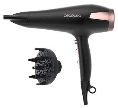 Image de Sèche-cheveux Cecotec IoniCare Elegance 2400W Noir