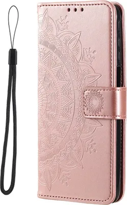 Produktbild von König Design Hülle kompatibel mit Xiaomi Redmi Note 11 Pro / Note 11 Pro+ 5G Kunstleder Handyhülle - Handy Case Rosengold