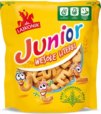 Obrázok produktu pre Krakersy Wesołe Literki Laj 120 g