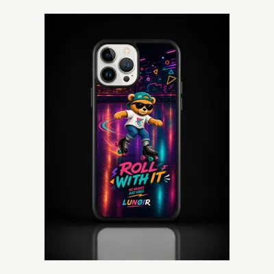 Imagen del producto de Funda para iPhone 13 Pro Max, carcasa protectora para teléfono móvil con diseño de skate – LUNØIR ©