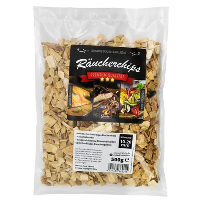 Produktbild von Eversmoke Premium Räucherchips "10,0-20,0mm", 500g