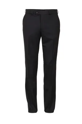 Produktbild von Club of Comfort - Herren Flatfront Hose mit Stretch Einsatz in verschiedenen Farben, Santos (2590), Größe:48, Farbe:Schwarz (10)