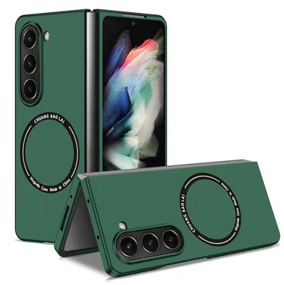 Immagine prodotto di Per Samsung Galaxy Z Fold7 5G Magnet Magsafe design pieghevole custodia per cellulare Verde