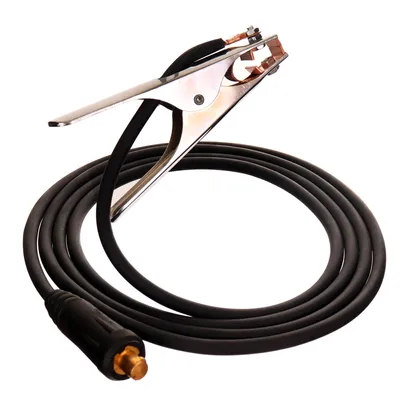 Zdjęcie produktu dla Przewód masowy spawalniczy 200A 3m ŁW/ŁP 25 10-25, igła 9mm, 25mm2
