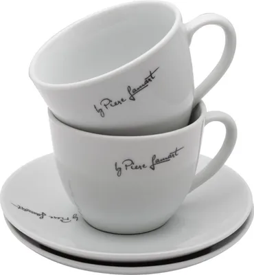Zdjęcie produktu dla Lamart LT9207 KAFFE filiżanka ze spodkiem 300 ml 2 szt