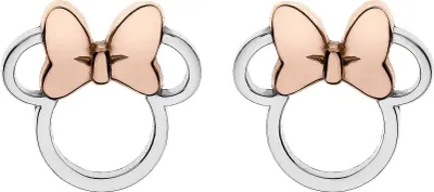 Obrázek produktu pro Disney náušnice Mickey Mouse stříbro 925 růžové pozlacení E901880TL