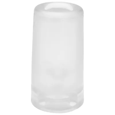 Obrázok produktu pre WAGNER Podlahová/nástenná zarážka VULKANO BIG – Ø 40 x 73 mm, z masívnej gumy, priehľadná, na prišraubovanie, vrátane montážneho materiálu – 15207421