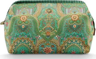 Image de Pip Studio trousse de toilette Cooper Cosmetic Purse Jabali Green vert