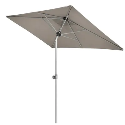 Produktbild von doppler Active Push Up Sonnenschirm 210 x 130 cm Greige Alu Mast