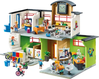 Produktbild von PLAYMOBIL City Life 9453 Große Schule mit Einrichtung