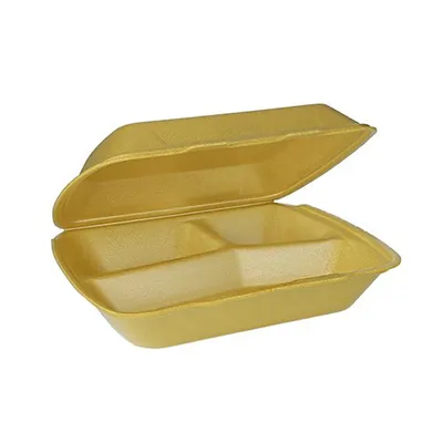 Produktbild von Papstar Menüboxen Klappdeckel 3 geteilt 75 x 243 x 208 cm 100 Stück