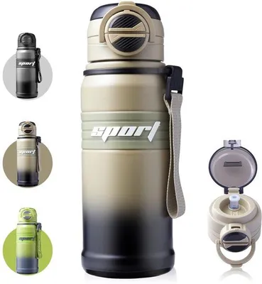 Immagine prodotto di Borraccia termica Rietstangen da 680 ml senza BPA con tracolla