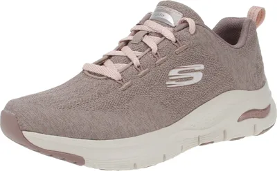 Image de Skechers 149414 Arch Fit Comfy Wave - Chaussures Femme Baskets - DKTP-Braun, Taille:37 EU