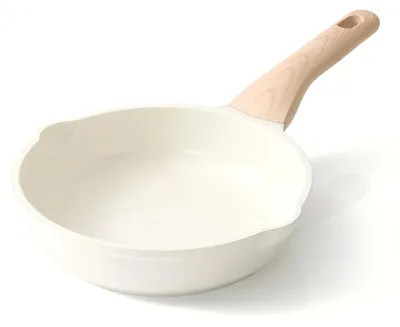 Image de Elzusha - Poêle antiadhésive en céramique, 20 cm, compatible avec les plaques à induction