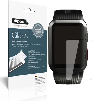 Produktbild von 1x Schutzfolie für Huawei Watch D - Anti-Shock 9H Folie dipos Glass Kunststoffglas