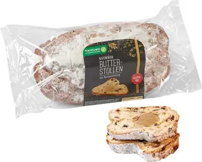 Produktbild von Poensgen Butterstollen mit Marzipanfüllung 750g