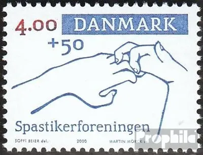 Produktbild von Briefmarken Dänemark 2000 Mi 1260 (kompl.Ausg.) postfrisch 50 J. Spastikerverband