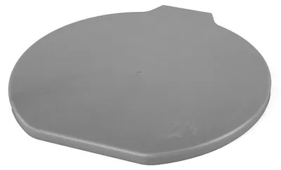 Deckel für Lebensmittelbehälter, grau, 15 L, rund, 1 Stück