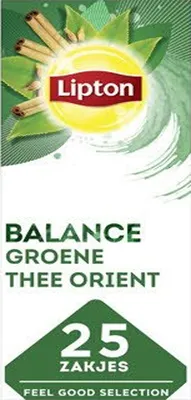Produktbild von Lipton Grüner Tee mit orientalischen Gewürzen 25 Teebeutel