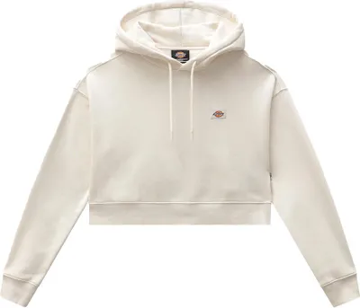 Produktbild von Dickies Oakport Cropped Kapuzenpullover Weiß L Frau Weiß L