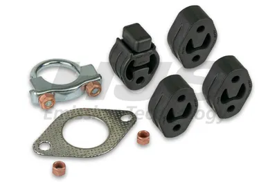 Produktbild von HJS 82 15 6630 Montagesatz Auspuffanlage Abgasanlage für FORD Fiesta Mk5 Schrägheck (JH1, JD1, JH3, JD3)