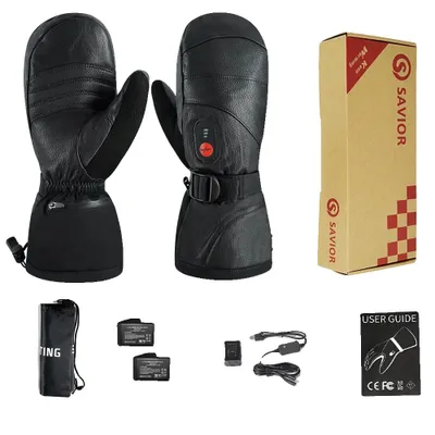 Obrázok produktu pre Vyhrievané rukavice na zimné aktivity, nastaviteľná teplota, kompatibilita s dotykovým displejom , S38 Heated, XL