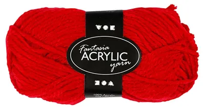 Zdjęcie produktu dla Creativ Company 421730, Czerwony, Akrylowy, 80 m, 40 °C, 50 g