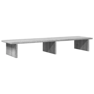 Image de Support de moniteur sonoma gris 100x27x15 cm bois d'ingénierie