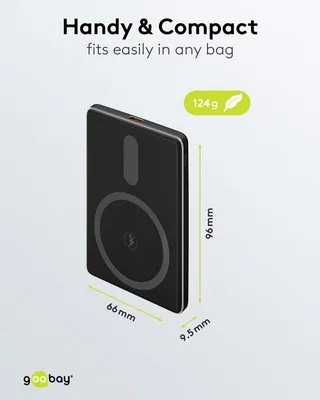 Produktbild von Magnetische Wireless Powerbank 5.000 mAh