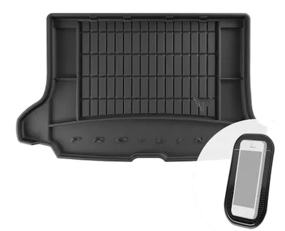 Productafbeelding van moto-MOLTICO rubberen bagagemat, bagageruimtebeschermer met opbergfunctie, geschikt voor Audi Q2 vanaf 2016