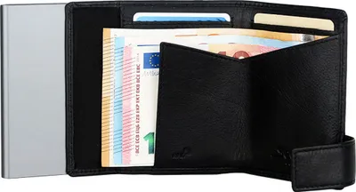 Produktbild von SecWal SecWal 1 Kreditkartenetui Geldbörse RFID Leder 9 cm