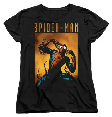 Produktbild von Spider-Man - "Creeping Venom" T-Shirt für Damen TV3314 (M) (Schwarz)