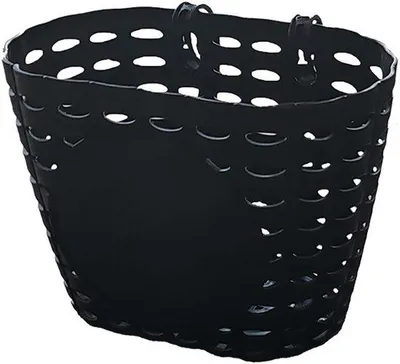 Obrázok produktu pre Detský košík na bicykel s nastaviteľnými popruhmi pre chlapcov, dievčatá a batoľatá (čierny)