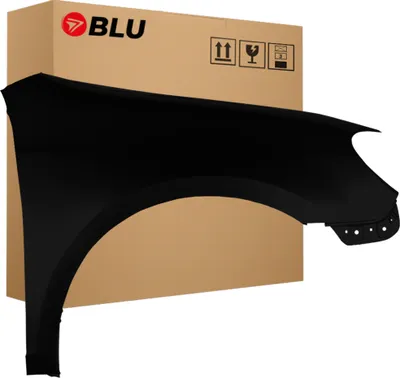 Produktbild von BLU Kotflügel Passend für Volkswagen GOLF VI 6 KOMBI L041 LO41 Rechts Schwarz Schwarz | 2008-2016 | Vorderseite Vorne | Lackiert | Einbaufertig