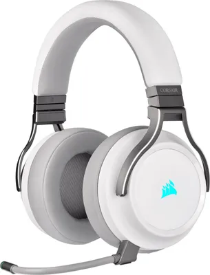 Produktbild von CORSAIR VIRTUOSO RGB WIRELESS Gaming Headset 7.1 Surround Sound abnehmbares Omnidirektionales Mikrofon iCUE PC Mac Supreme