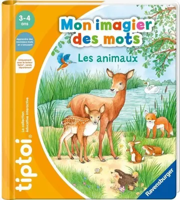 Produktbild von tiptoi Mein Wörter-Bilderbuch Tiere, Interaktives Buch, Elektronisches Lernspiel, Bildschirmfrei, Ab 3 Jahren
