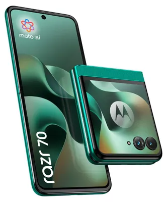 Produktbild von Motorola razr 70, 17,5 cm (6.9"), 8 GB, 256 GB, 50 MP, Android 16.0, Dunkelgrün