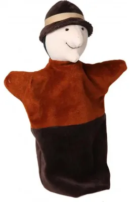 Produktbild von Handpuppe Märchenpuppe Papa 28 cm allergikerfreundlich für Kinder bis 3 Jahre