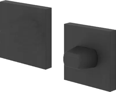 Produktbild von Türbeschlag, Schlüsselrosetten, Rosetten, Rosettenpaar, WC-Badzimmer