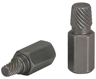 Produktbild von KS Tools 150.1391, Spiralgenuteter Extraktor, Stahl, 8 mm, Grau, 36 mm, 30 g